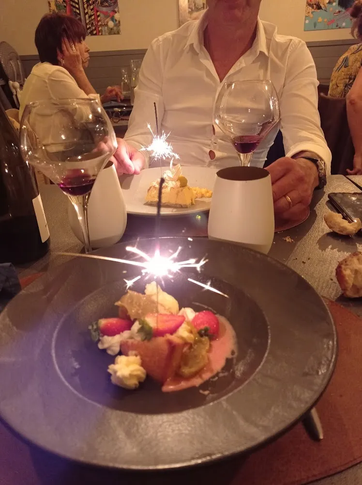 Financier À la Rhubarbe